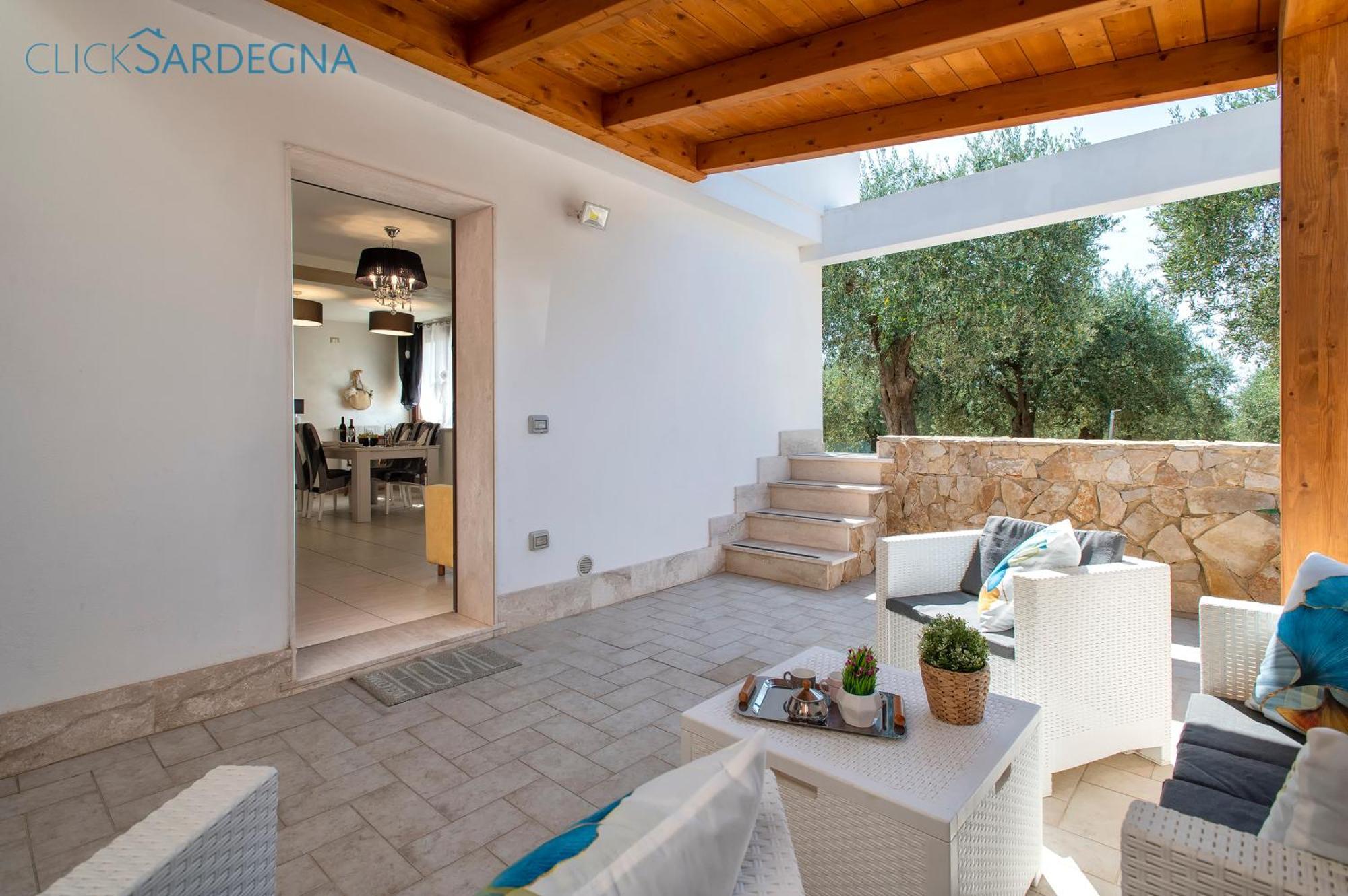 Casa Pollina In Villa Brionis Con Grande Veranda Alghero Bagian luar foto