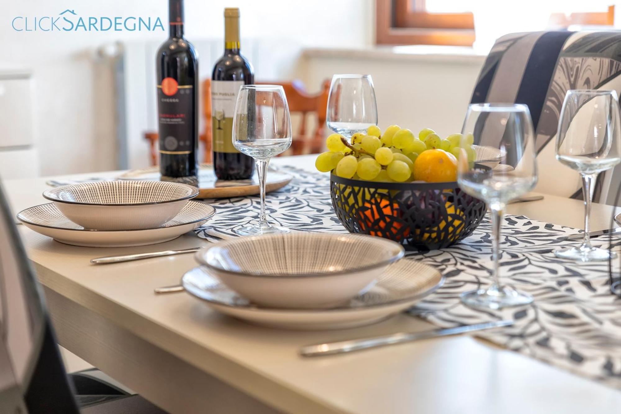 Casa Pollina In Villa Brionis Con Grande Veranda Alghero Bagian luar foto